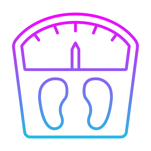 Weight scale free icon