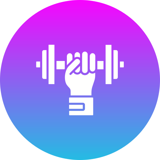 levantamiento de pesas icono gratis