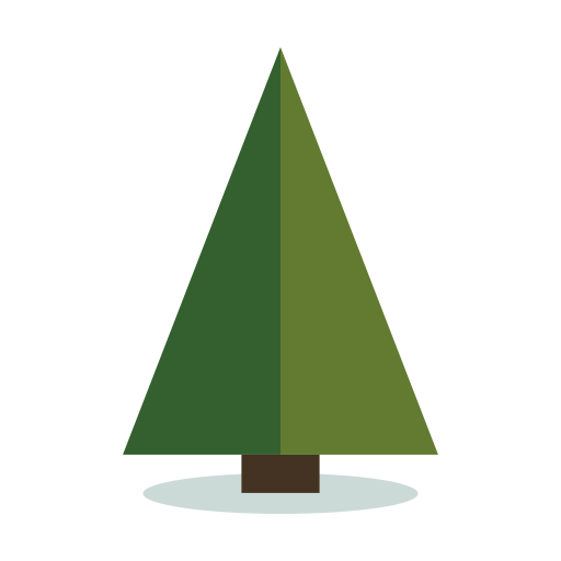 árbol de navidad icono gratis