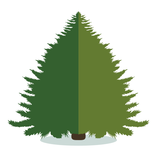 árbol de navidad icono gratis