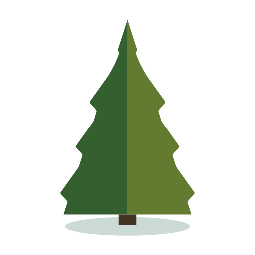 árbol de navidad icono gratis