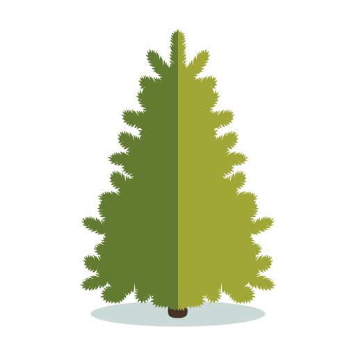 árbol de navidad icono gratis