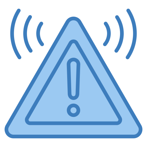 Alert free icon Alert free icon