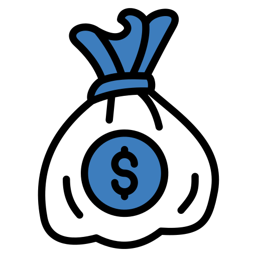 sac d'argent Icône gratuit sac d'argent Icône gratuit