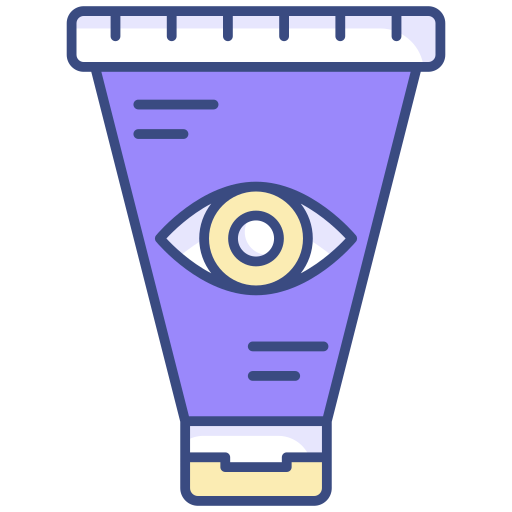 crema para ojos icono gratis