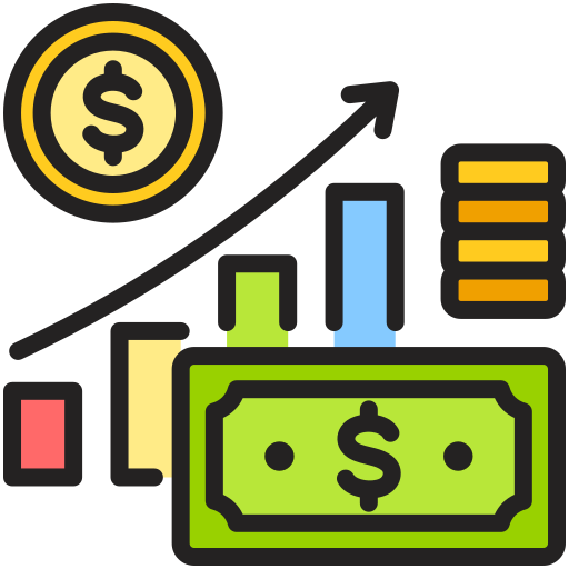 inflación icono gratis