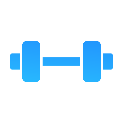 Dumbbell free icon