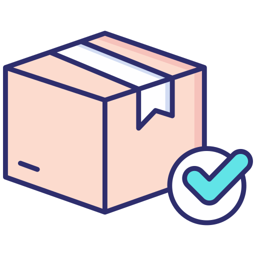 aprobación del producto icono gratis