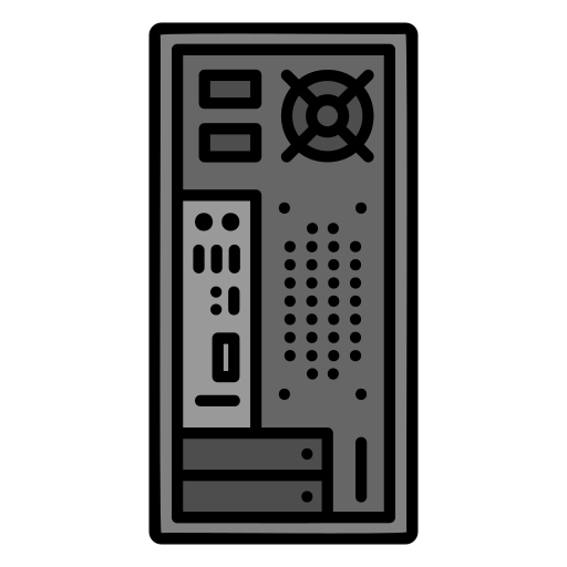 Pc case free icon
