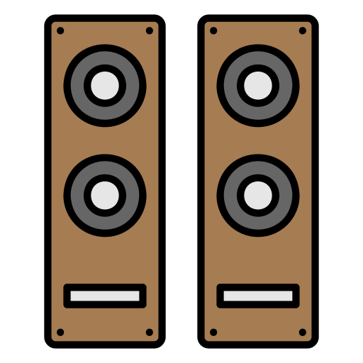 Sound box free icon