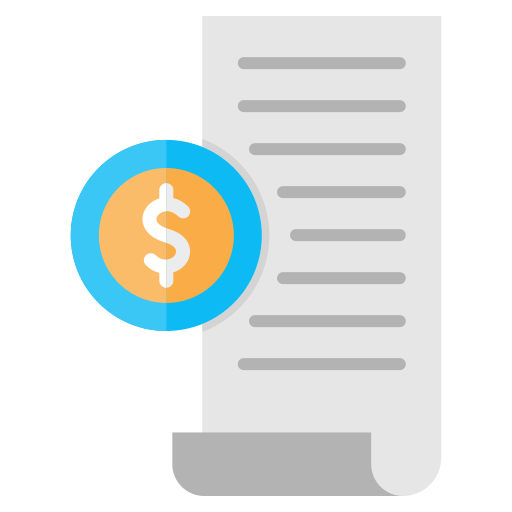 factura icono gratis