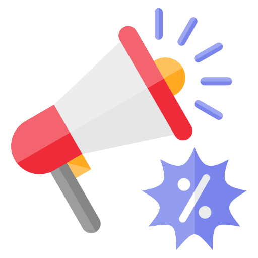 promoción icono gratis