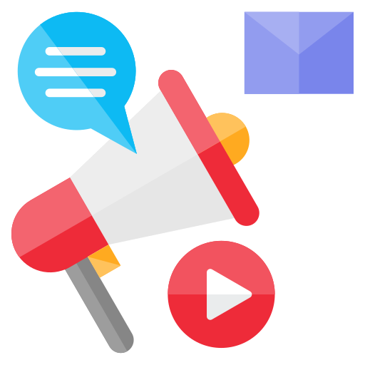 campaña icono gratis