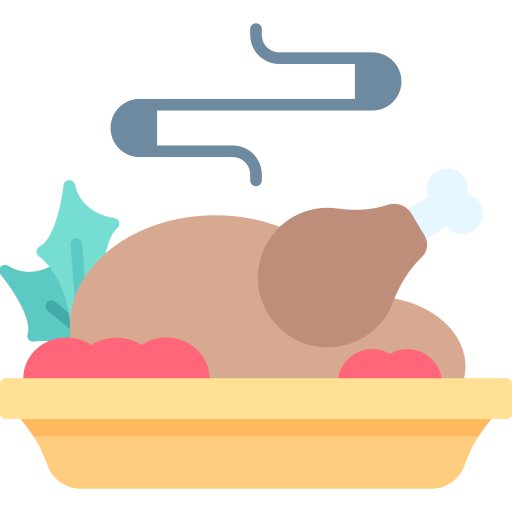 Roasted chicken free icon Roasted chicken free icon