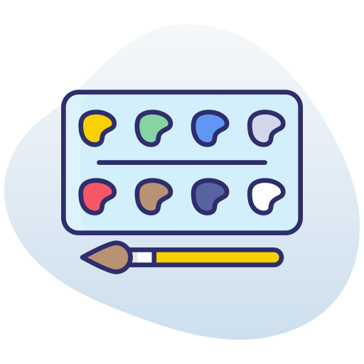 acuarela icono gratis