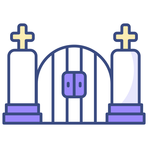 cementerio icono gratis