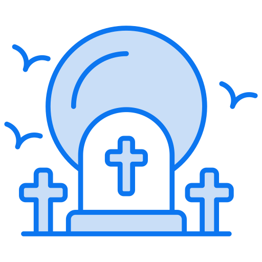 cementerio icono gratis