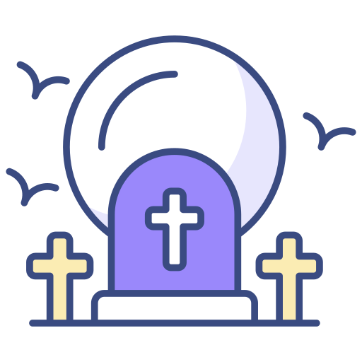 cementerio icono gratis