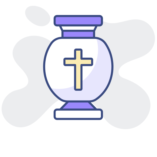 urna de cremación icono gratis