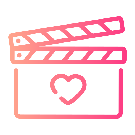 película romántica icono gratis