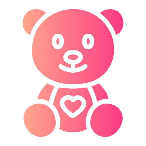 oso de peluche icono gratis