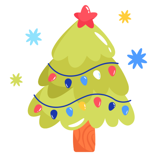 arbol de navidad icono gratis