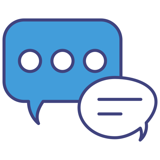 Bubble chat free icon