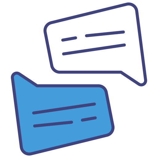 Bubble chat free icon