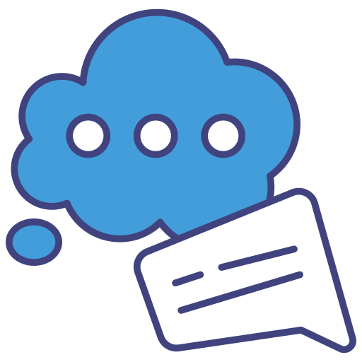 Bubble chat free icon Bubble chat free icon