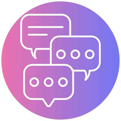 conversations Icône gratuit conversations Icône gratuit