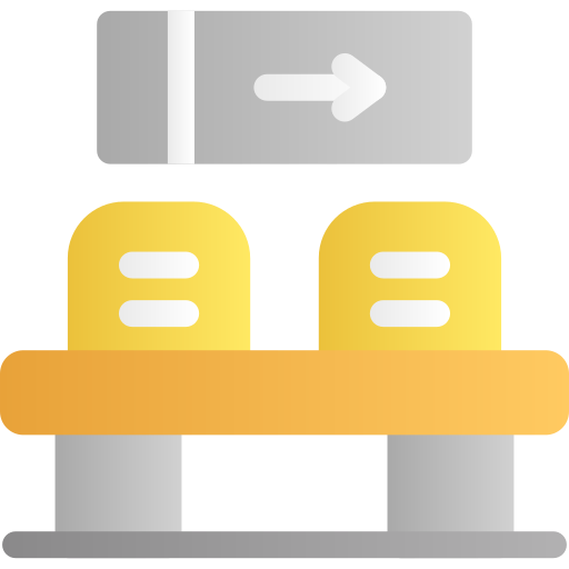 sala de espera icono gratis