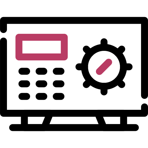 caja de seguridad icono gratis