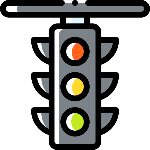 Traffic light - free icon