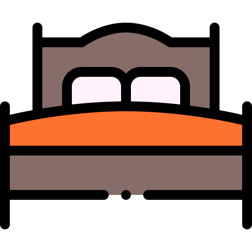 Cama icono gratis