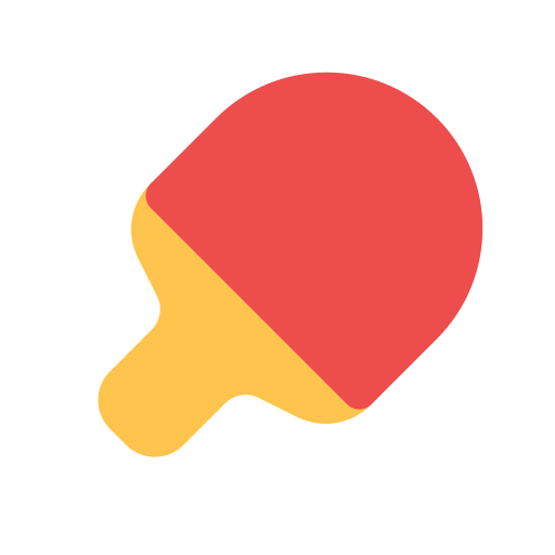 tenis de mesa icono gratis