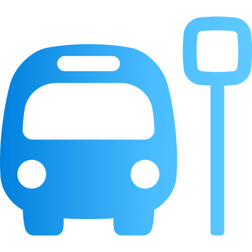 Bus stop free icon