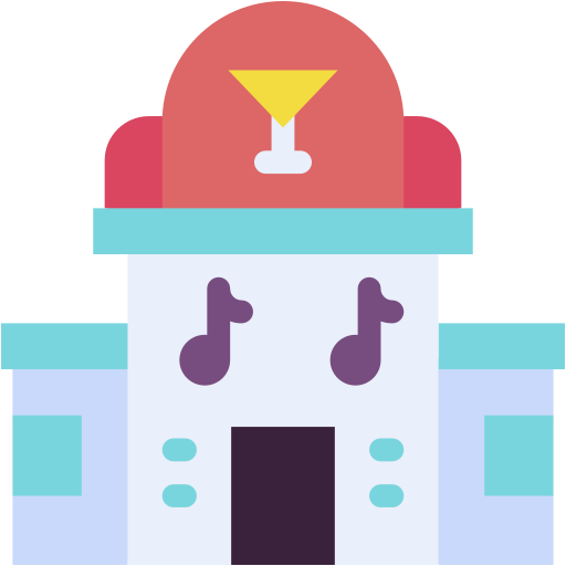 club nocturno icono gratis