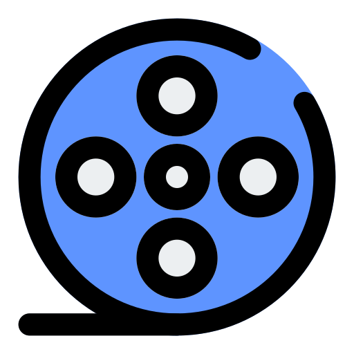 rouleau de film Icône gratuit