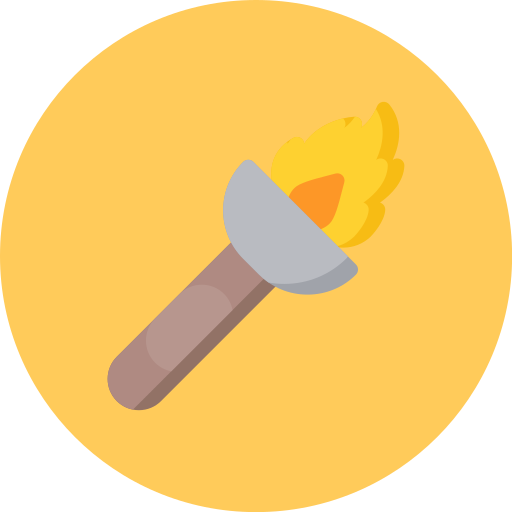 antorcha icono gratis