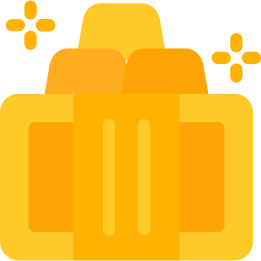 lingots d'or Icône gratuit