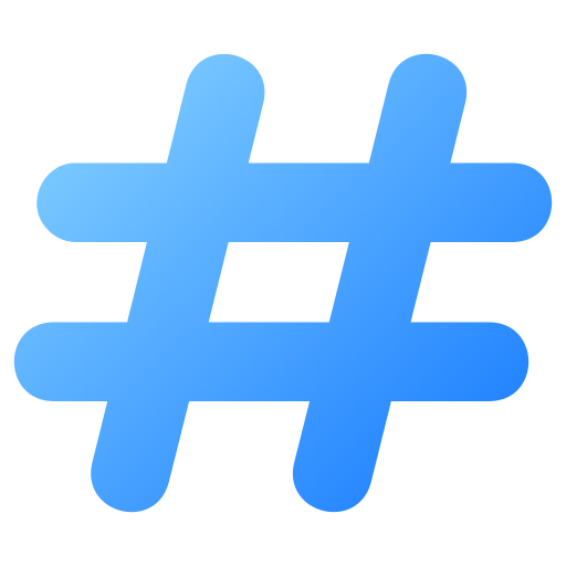 hashtag icono gratis