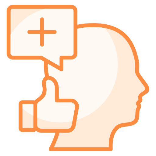 positive einstellung kostenlos Icon positive einstellung kostenlos Icon