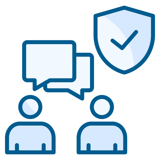 gestión de conflictos icono gratis