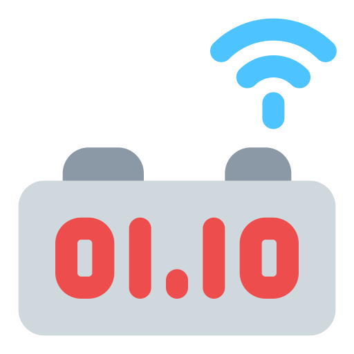 Smart alarm free icon