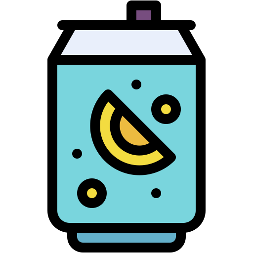 Soda can free icon