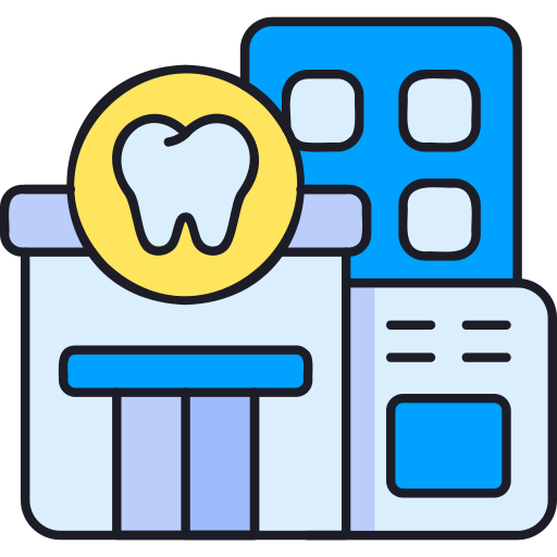 clínica dental icono gratis