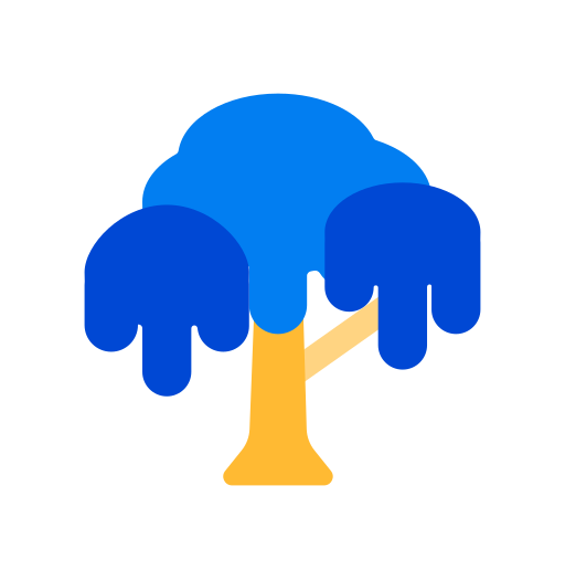 árbol de sauce icono gratis