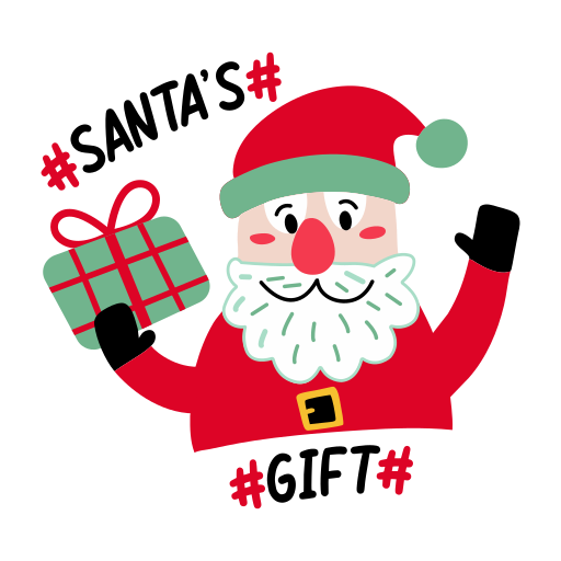 papá noel icono gratis