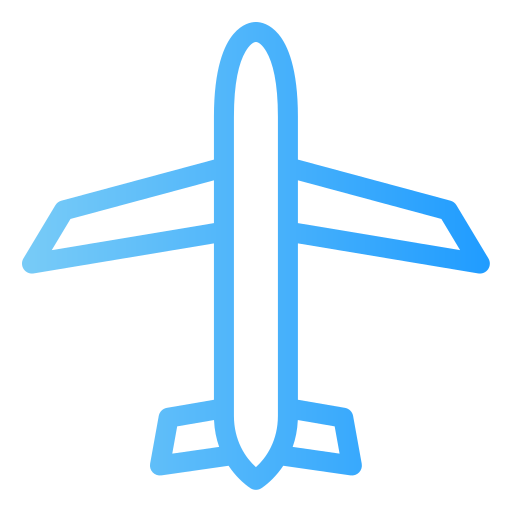 avión icono gratis