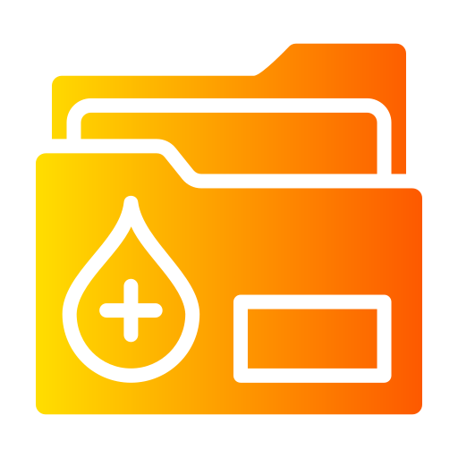 carpeta médica icono gratis